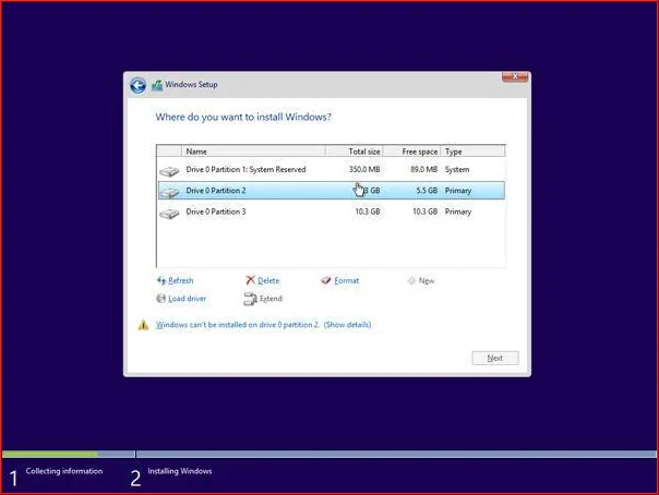 How to install Windows 10 using bootable USB